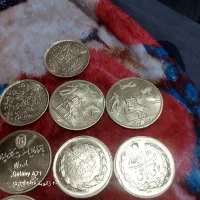 10عدد سکه  جنس برنج فروشی