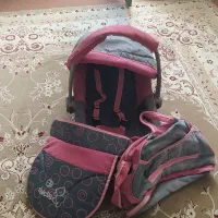 یک ست کرییر و ساک بچه گانه صورتی