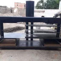 زیر تلویزیونی شیشه اای حراجی علی آباد کتول
