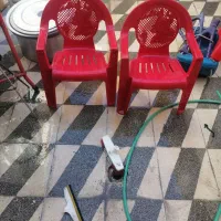 صندلی پلاستیکی کودک و تاب