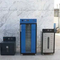 دستگاه میوه خشک کن 10 سینی گازی و برقی نیمه صنعتی