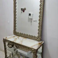 آینه و کنسول برنج