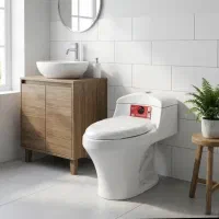توالت فرنگی شوتینگی کامل