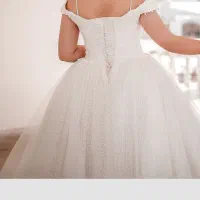 لباس عروس سنگ دوزی شد، دوخت مزون آفرینا