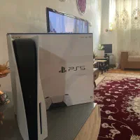 کنسول ps5 دیسک خور با بازی و دو دسته