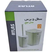 سطل و فرچه توالت کاملا نو