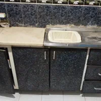 فروش کابینت آشپزخانه همراه با سینک