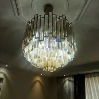 لوستر کریستال ۲ عدد