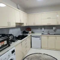 کابینت تمام ام دی اف با سینک و شیر آب
