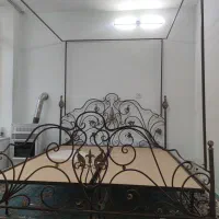 تخت کامل فرفوژه دو نفره|تخت و سرویس خواب|مشهد, گاز|دیوار