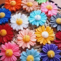شمع گل بابونه