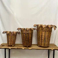 گلدان فلزی خارجی