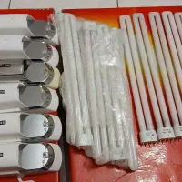 ۹ عدد قاب مهتابی پارس با ۱۸ عدد لامپ کاملا نو