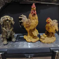 ۳ عدد مجسمه پلیستر