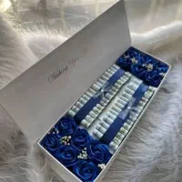 روززن پول آرایی تولددختر باکس گل ربانی جعبه کادو
