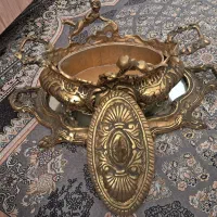شکلات خوری شیک و زیبا همراه سینی آینه دار