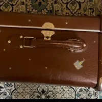 چکدان چوبی رویه چرمی روسی
