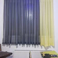 ست میز تحریر و پرده اتاق کودک