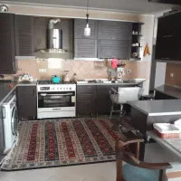 کابینت اشپز خانه ام دی اف همراه با هود و سینگ
