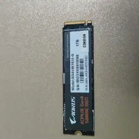 aorus gen4 5000e ssd 1tb حافظه