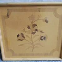 دو عدد تابلو تمام چوب بلوط و راش
