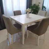 میز وصندلی نهار خوری ۴نفره پینترستی