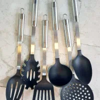 کفگیر ملاقه نسوز ۶ عددی خارجی