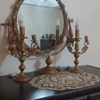 آینه و شمعدان طرح قدیمی