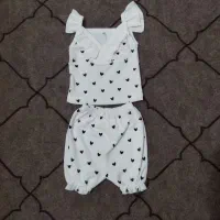 تاپ شلوارک دخترانه. سایز 1