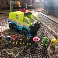ست کامل ماشین و فیگورهای گشت پنجه ای(paw patrol )