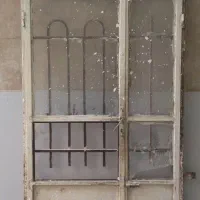 درب آهنی حیاط