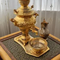 ست سماور ذغالی دکوری