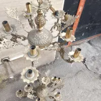 لوستر برنجی