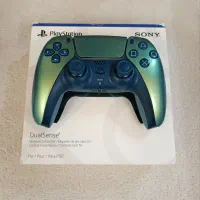 دسته PS5اورجینال سبز کروم