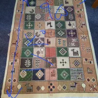 گلیم و موکت رو پله