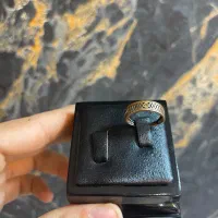 حلقه طلا سبک مستعمل کلا با دو درصد بالا تابلو