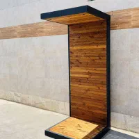 دوش باغی سیار ترموود مدرن کابین دوش کنار استخر