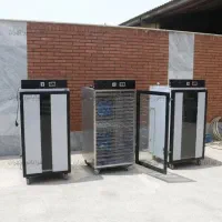میوه خشک کن 20 کیلو 10 سینی گازی مدل کارگاهی کوچک