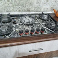 شیشه اجاق گاز و استیل
