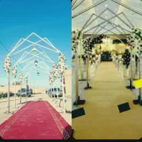 4 طاقه ورودی عروس داماد فروشی مثلث نامنظم