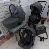 ست کامل کالسکه برند  burbay بدون استفاده