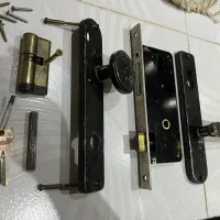 یک دست دستگیره کامل درب ورودی واحد