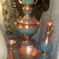 سماور قوری پارچ  سینی .کاسه.گلدان فیروزکوب