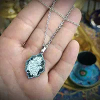 زنجیر و پلاک گردنی استیل وان یکاد