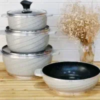 سرویس قابلمه چدن گرانیت