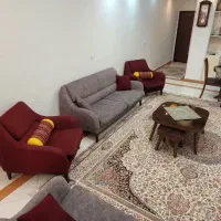 مبل و میز وسط به همراه عسلی