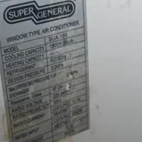 کولر پنجره ای18000