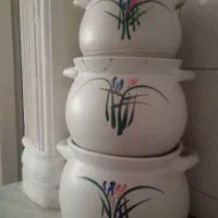 قابلمه سفالی سنگی