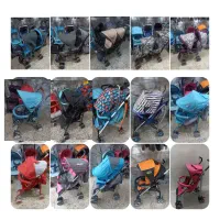 کالسکه دوقلو و عصایی