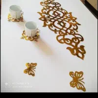 رومیزی و رانر چرم
